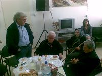 από το γεύμα με τους ηλικιωμένους