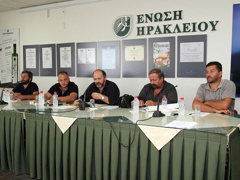 οι πρόεδροι των κτηνοτρόφων ενημερώνουν τους υποψηφίους βουλευτές