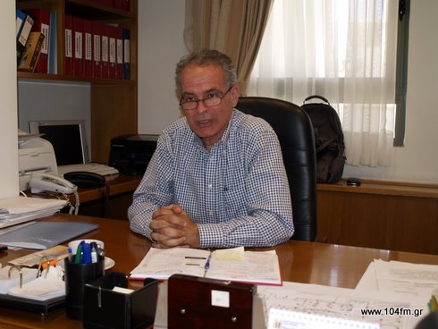 ο διοικητής του νοσοκομείου Αγίου Νικολάου, Αλέξανδρος Μαυρικάκης