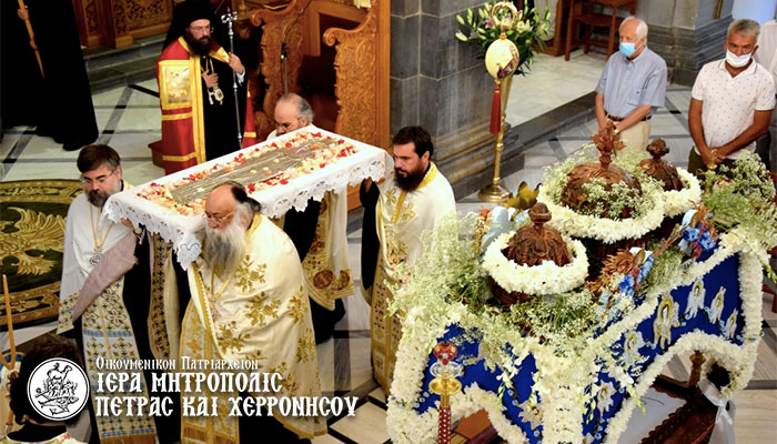 Η κοίμηση της Θεοτόκου στη Μεγάλη Παναγία