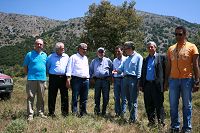 ο Δήμαρχος και υπηρεσιακοί παράγοντες
