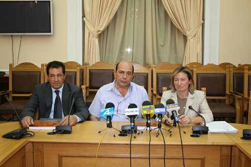 συνέντευξη τύπου για την έκθεση Da Vinci