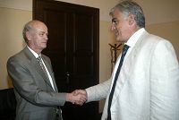 Με τον Περιφερειάρχη Κρήτης