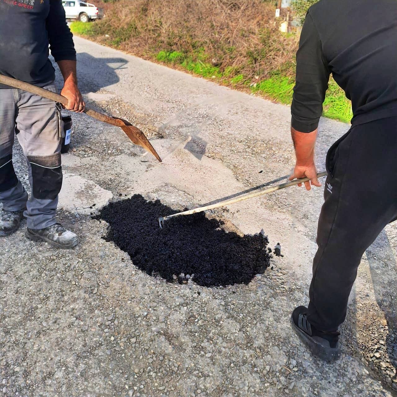 Eνιαίος Αγροτικός Σύλλογος Ιεράπετρας, Επιδιόρθωση οδοστρώματος