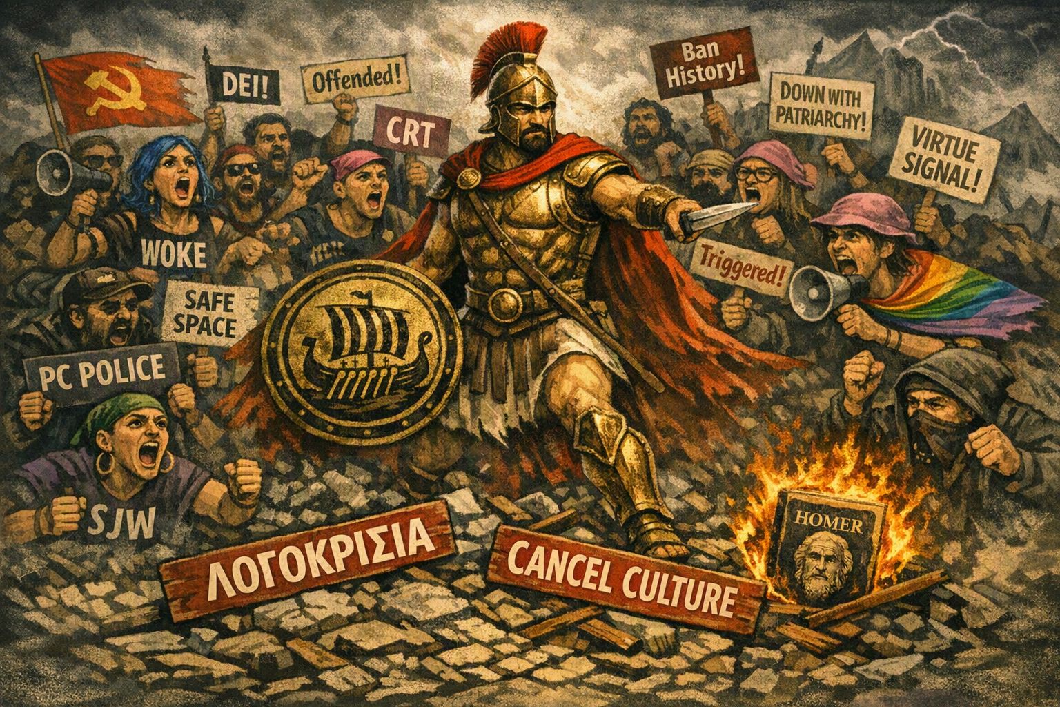 Ο Όμηρος, ο Νόλαν και η εποχή της woke “ταμπέλας”