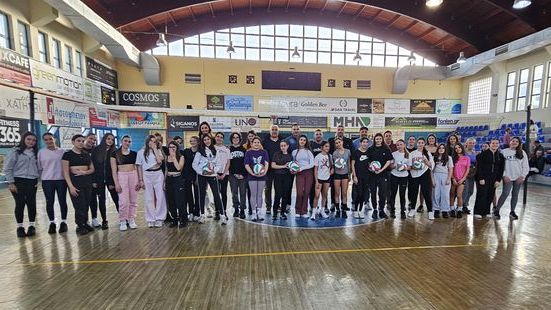 1η συνάντηση Τμήματος πετοσφαίρισης Αγίου Νικολάου