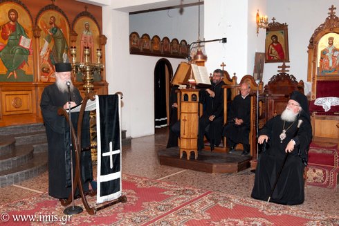 ομιλία μετά τον κατανυχτικό εσπερινό