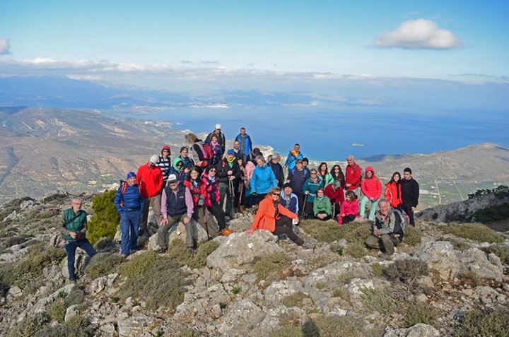 Κοπή πρωτοχρονιάτικης πίτας και πεζοπορία στη Θρυπτή