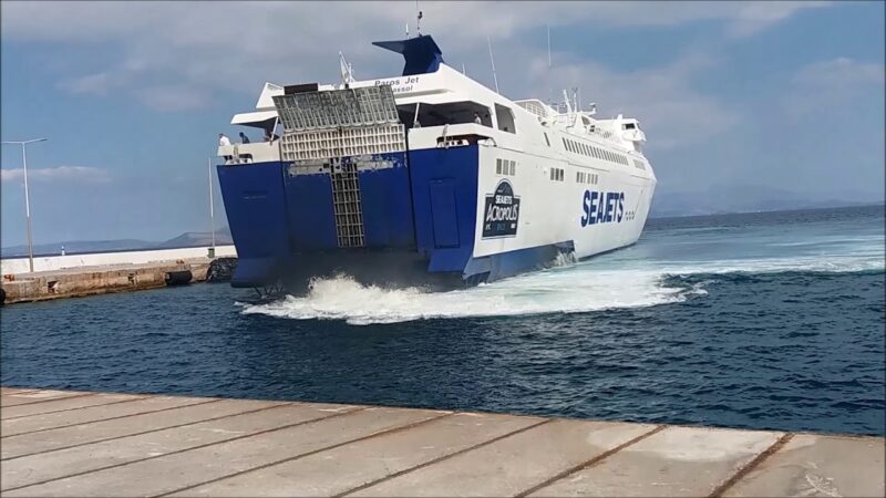 Δρομολόγηση του Paros Jet από Άγιο Νικόλαο προς Κυκλάδες