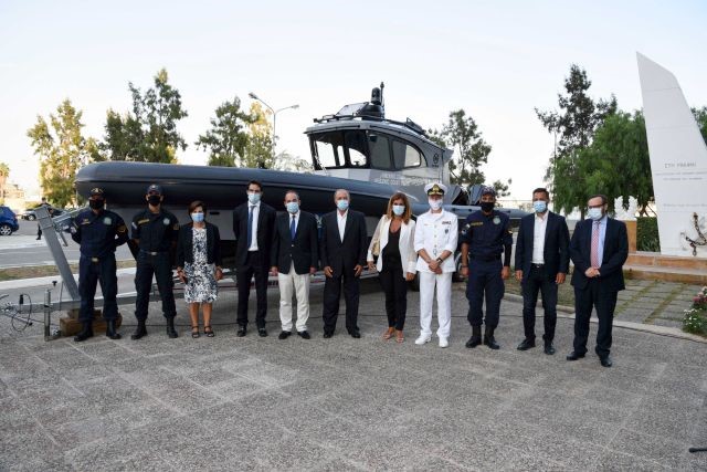 το τρίτο από τα δέκα περιπολικά παρέλαβε το Λιμενικό σώμα