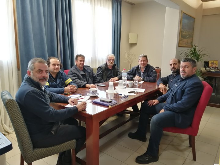 Σύσκεψη για τη πολιτική προστασία στον δήμο Οροπεδίου Λασιθίου