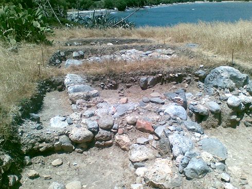 από την ανασκαφή