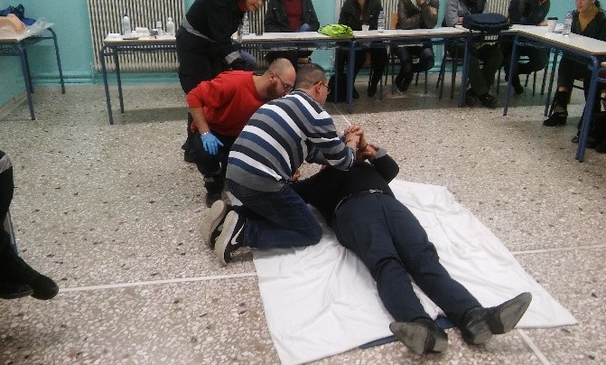 Πρώτες βοήθειες στο χώρο του σχολείου, ευχαριστήριο