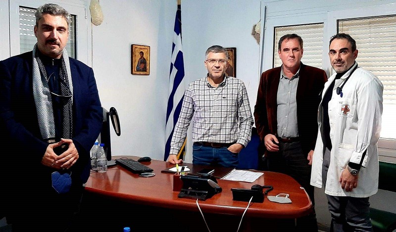 Συνάντηση εφ’ όλης της ύλης με τον αναπληρωτή διοικητή του Γ.Ν. Ιεράπετρας είχε η δημοτική παράταξη "Μαζί Αλλάζουμε την Ιεράπετρα"