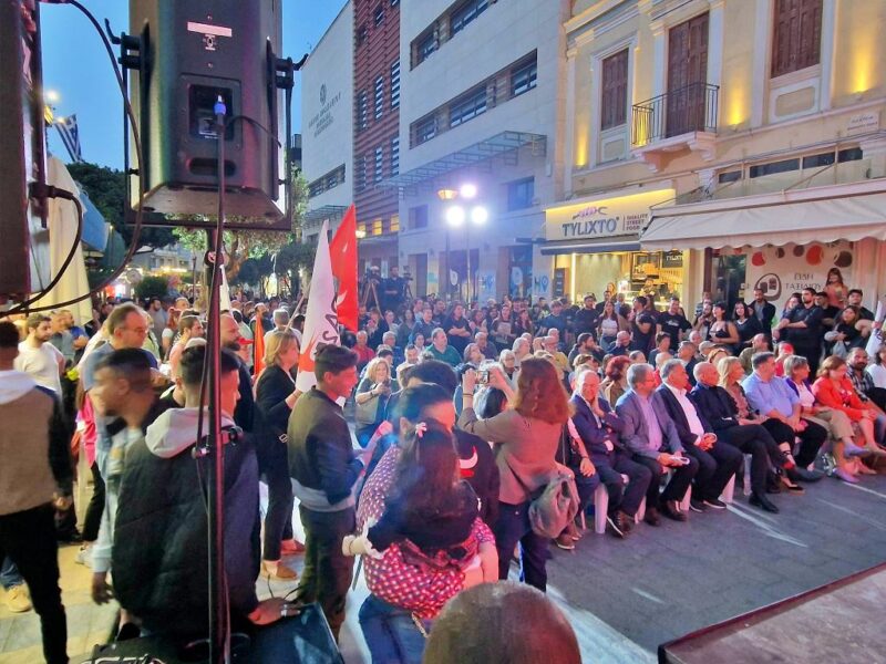 Ομιλία του Γιάνη Βαρουφάκη στο Ηράκλειο