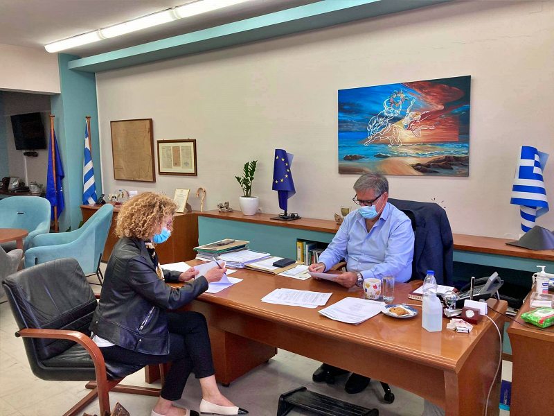 Σύμβαση για την προμήθεια και διενέργεια νέων rapid τεστ υπέγραψε σήμερα ο Δήμαρχος Αγίου Νικολάου