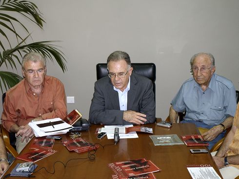 Γιάννης Ρίτσος, συνέντευξη, Θραψανιώτης, Κουνενάκης, Χατζηδάκης