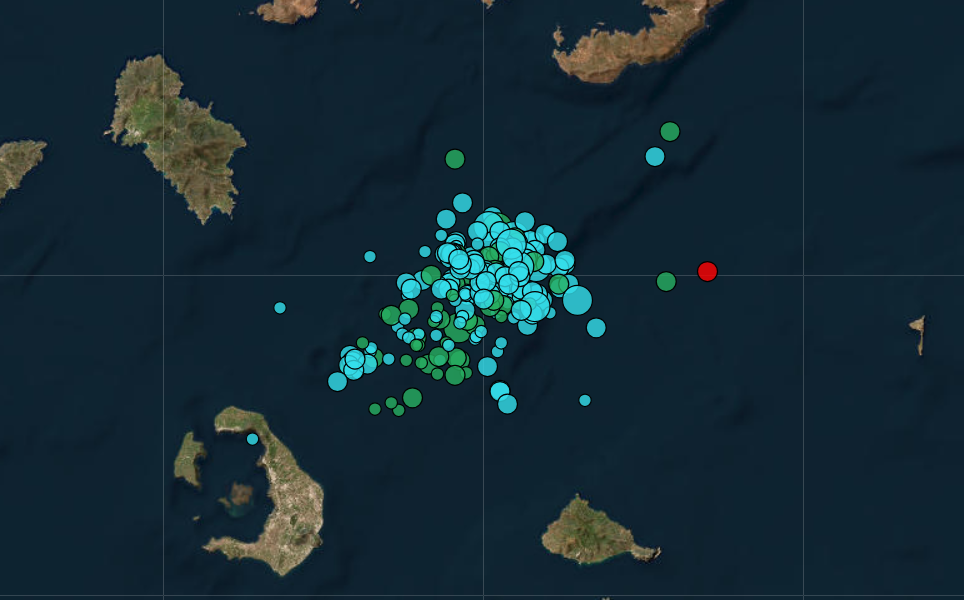 Προληπτικά μέτρα για τη σεισμική δραστηριότητα στις Κυκλάδες