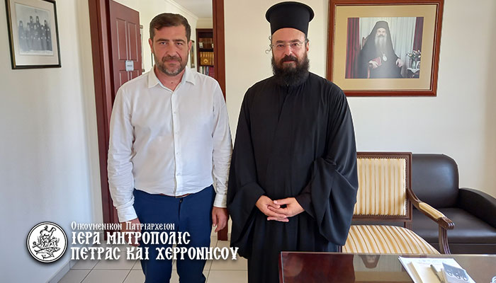 Συνάντηση με τον Αντιπεριφερειάρχη Λασιθίου
