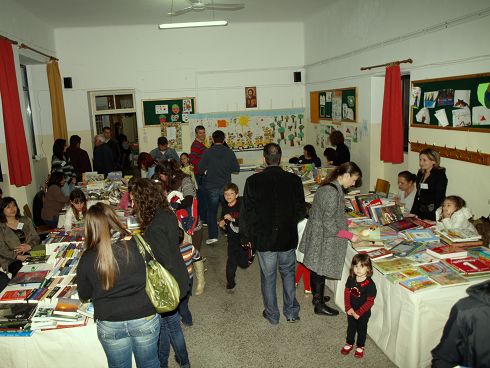 από την έκθεση στο εσωτερικό του σχολείου