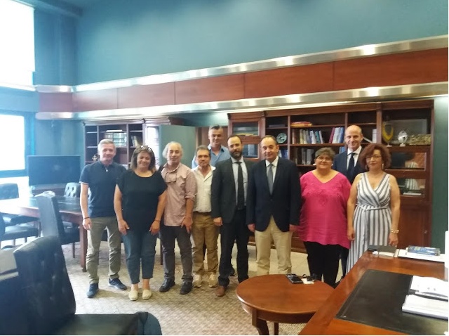 η Ομοσπονδία Τριτέκνων ΟΠΟΤΤΕ με τον Υπουργό Ναυτιλίας και Νησιωτικής Πολιτικής