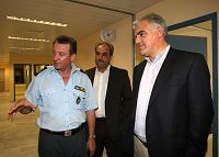 Φώτης Γεωργόπουλος με τον Σεραφείμ Τσόκα