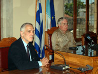 Στα έδρανα του Δημ. Συμβ. Ηρακλείου