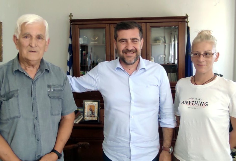 Συνάντηση Αντιπεριφερειάρχη Λασιθίου με τον Πρόεδρο του Πανελλήνιου Συνδέσμου Χανσενικών