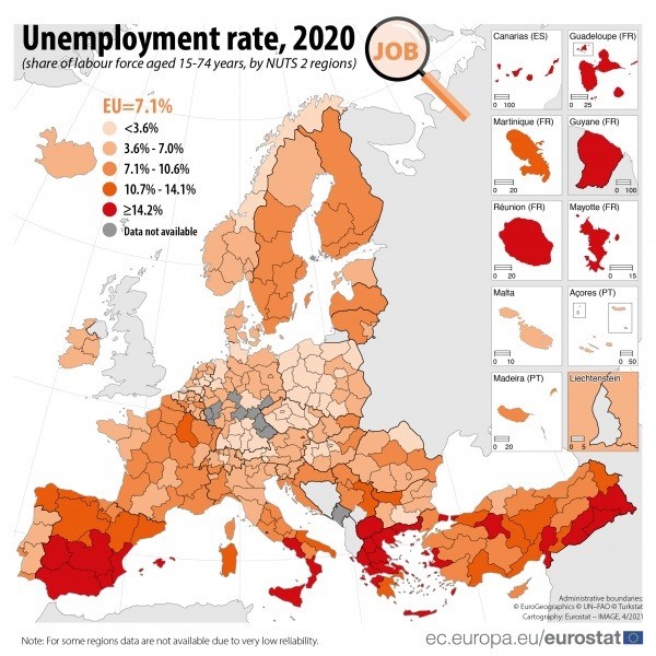 Η Κρήτη πρώτη στην αύξηση της ανεργίας σε όλη την Ευρώπη (Ε.Ε.)