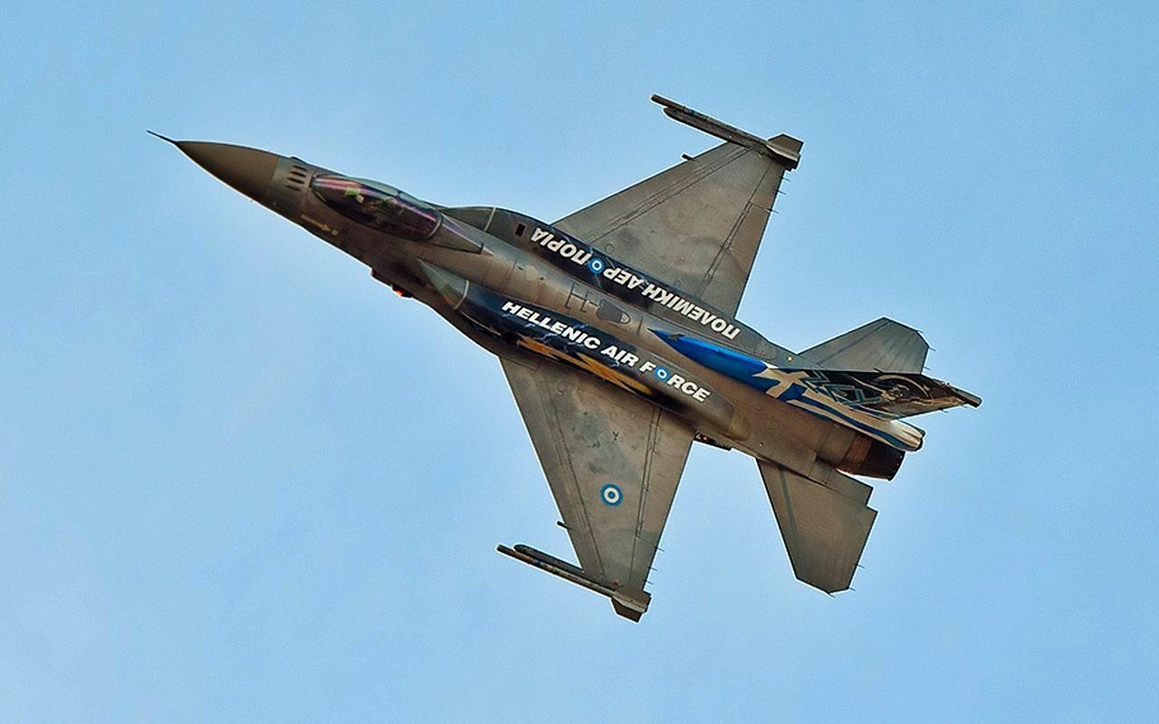 Πτήση F-16 για τον εορτασμό του Προστάτη της Πολεμικής Αεροπορίας Αρχαγγέλου Μιχαήλ