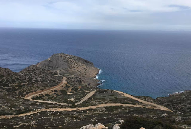 πεζοπορία στο ακρωτήρι του 'Αφορεσμένου'