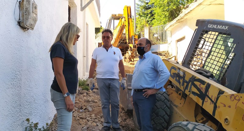Ξεκίνησε η ανάπλαση της γραφικής περιοχής "Καζάρμα" στο Δήμο Οροπεδίου Λασιθίου
