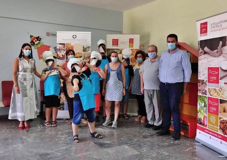 Ενημέρωση για την διατροφική αξία της Κρητικής Διατροφής στα παιδιά των κέντρων κοινωνικής πρόνοιας Κρήτης