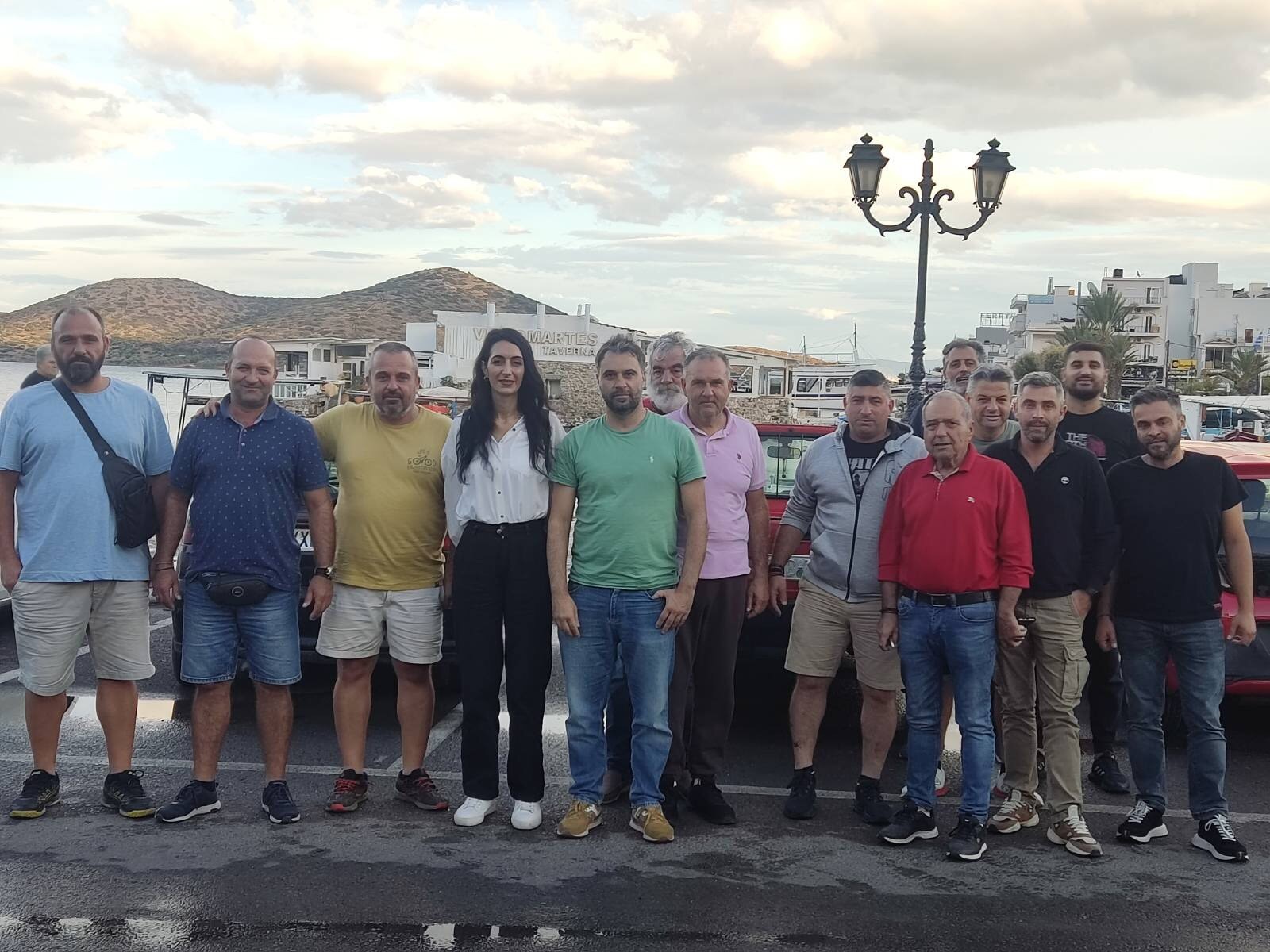 Συνάντηση Σπυριδάκη με τους Επιχειρηματίες της Ελούντας ενόψει των Επικείμενων Κατεδαφίσεων Αυθαίρετων Κατασκευών