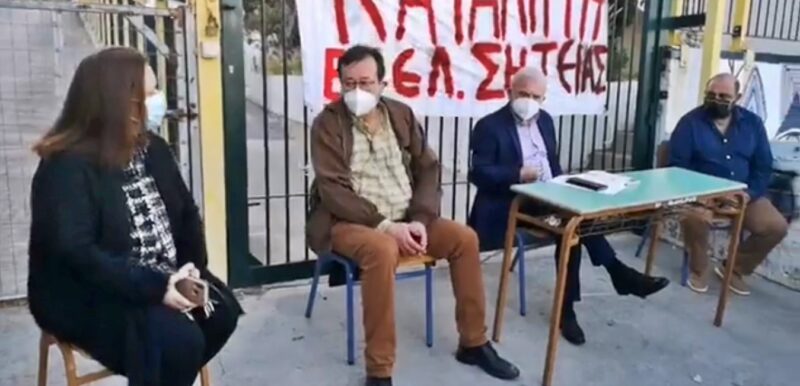 Στήριξη Θραψανιώτη στους μαθητές των Εσπερινών Λυκείων