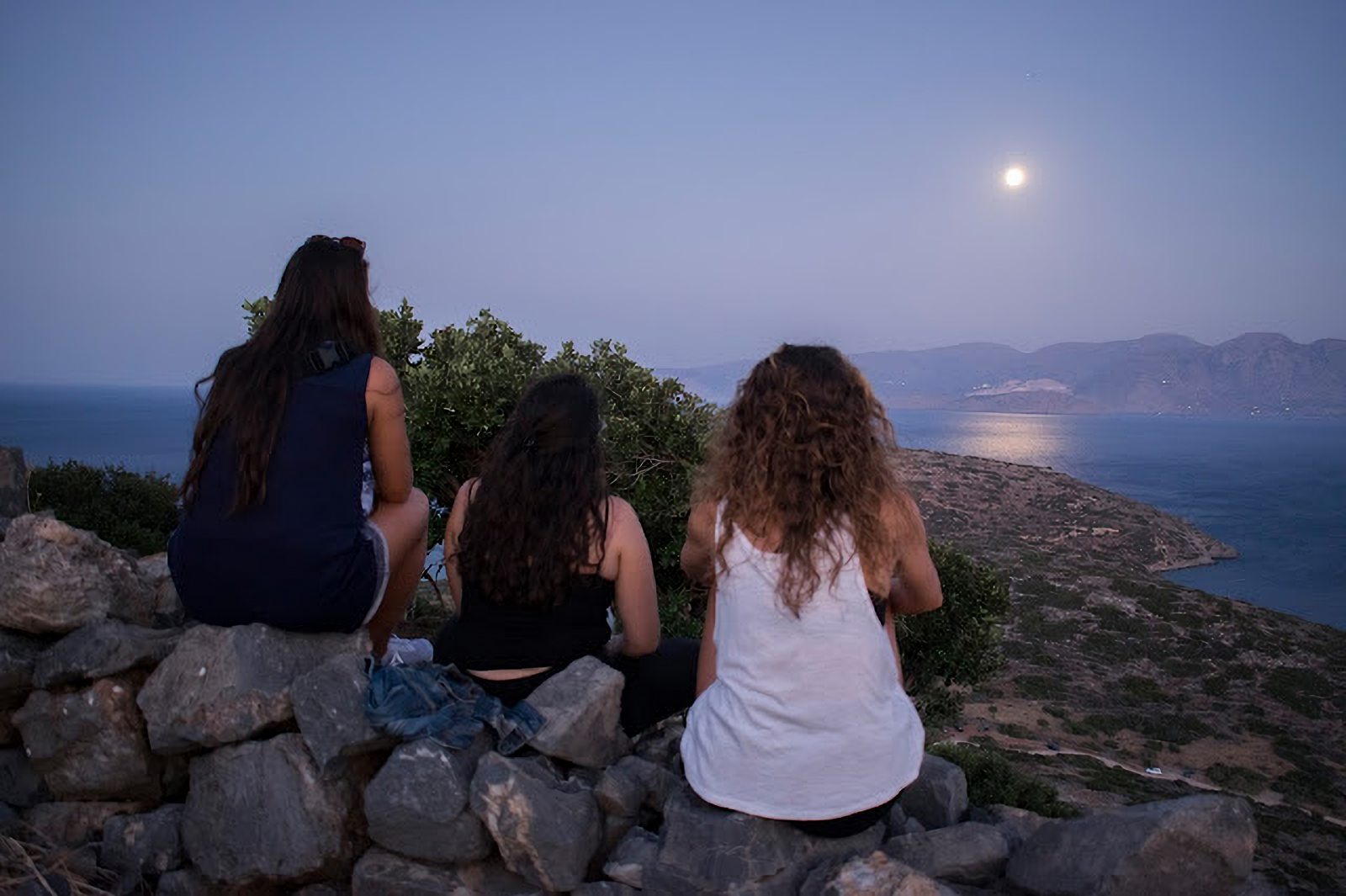 απογευματινή κυκλική πεζοπορία στην Χερσόνησο Σπιναλόγκα 