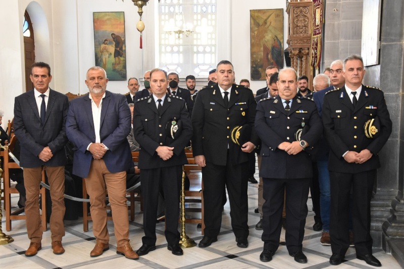 Εορτασμός της «Ημέρας της Αστυνομίας» και του Προστάτη του Σώματος, Μεγαλομάρτυρα Αγίου Αρτεμίου»