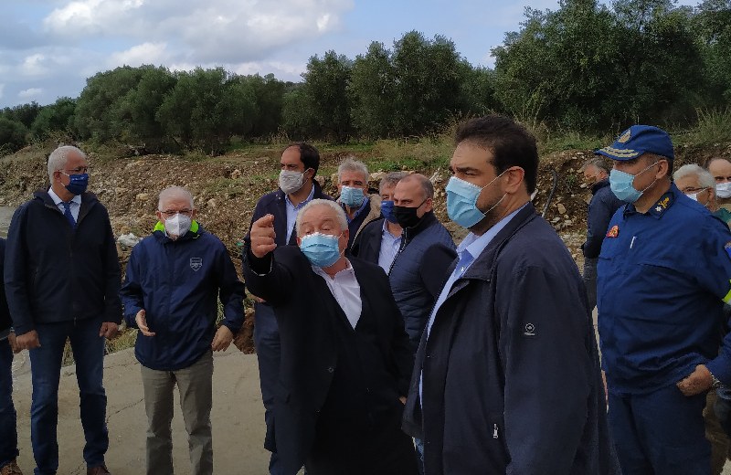 ΟΑΚ, αυτοψία και σύσκεψη για τις καταστροφές