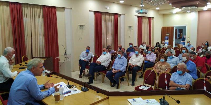 η αντιπεριφέρεια για τη σύσκεψη περί ΒΟΑΚ