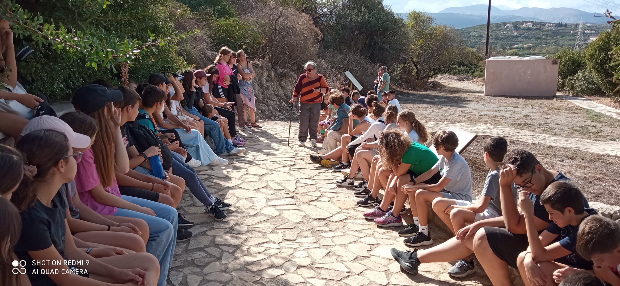 Εσείς τι ξέρετε για τον Πετρά; Επίσκεψη του 1ου Γυμνασίου Σητείας στον Αρχαιολογικό χώρο;