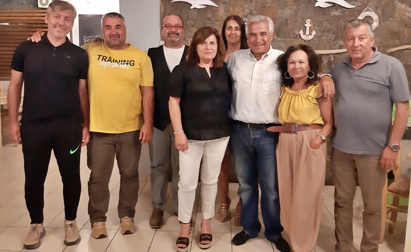 Συνάντηση με Καρχιμάκη της Νομαρχιακής Επιτροπής Λασιθίου