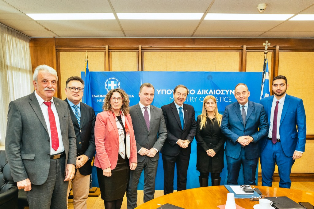 ενημέρωση για την πορεία υλοποίησης του Δικαστικού Χάρτη