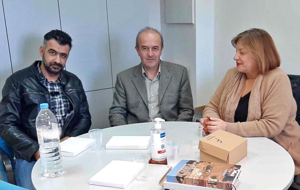 Συνάντηση Φραγκούλη - Κασωτάκη για ΚΔΑΠ - ΑΜΕΑ και βιολογικό Μακρύ Γιαλού