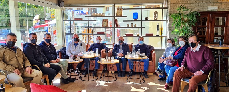 Συνάντηση Θραψανιώτη με τον Σύλλογο Εστίασης Αγίου Νικολάου