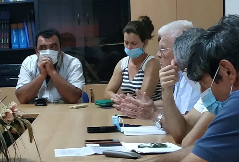Επίσκεψη Θραψανιώτη στο Οροπέδιο Ζίρου