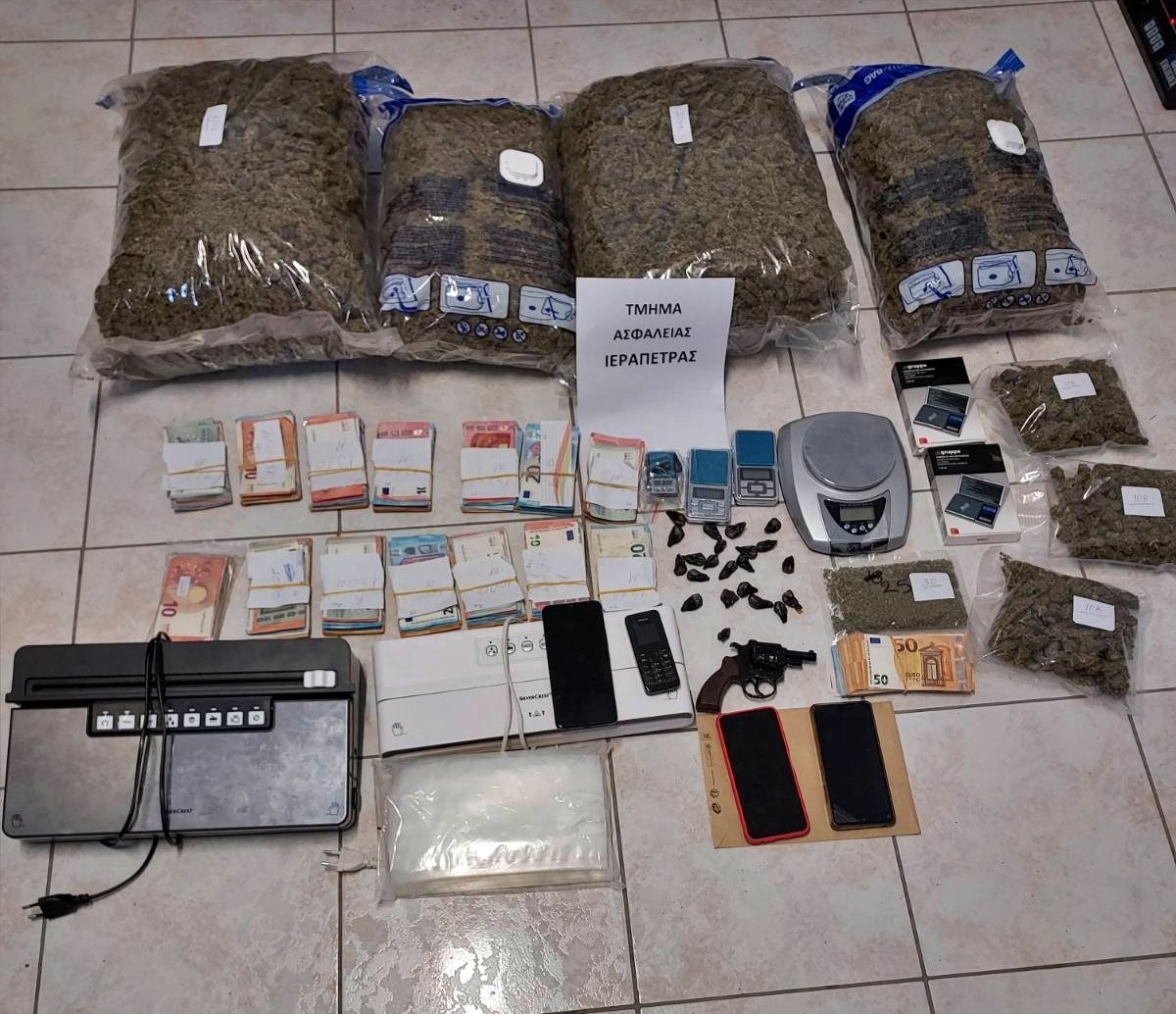 Συλλήψεις για παραβάσεις νομοθεσίας περί ναρκωτικών στο Λασίθι