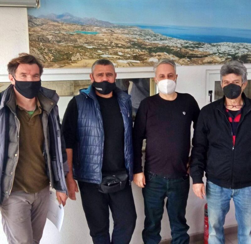 συνάντηση Ενιαίου Αγροτικού Συλλόγου με ΤΟΕΒ Ιεράπετρας