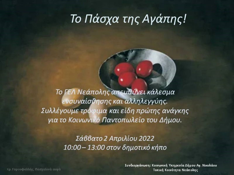 ΓΕΛ Νεάπολης, δράσεις για μηδενική φτώχεια