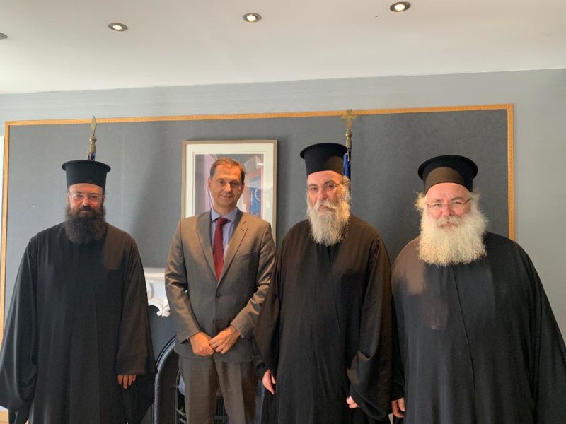 η Εκκλησία Κρήτης στον Υπουργό Τουρισμού