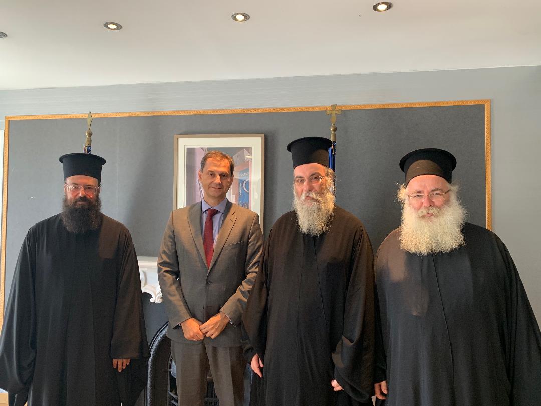 η Εκκλησία Κρήτης στον Υπουργό Τουρισμού